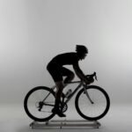 Cyclist Running -Image - Title Feel Awake Without Coffee